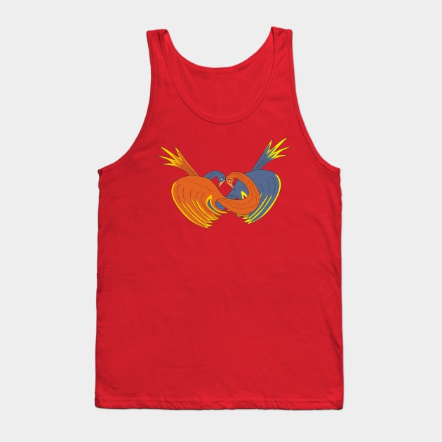 Two birds Tank Top by Alekvik